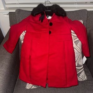 RED GIRL’S WINTER COAT